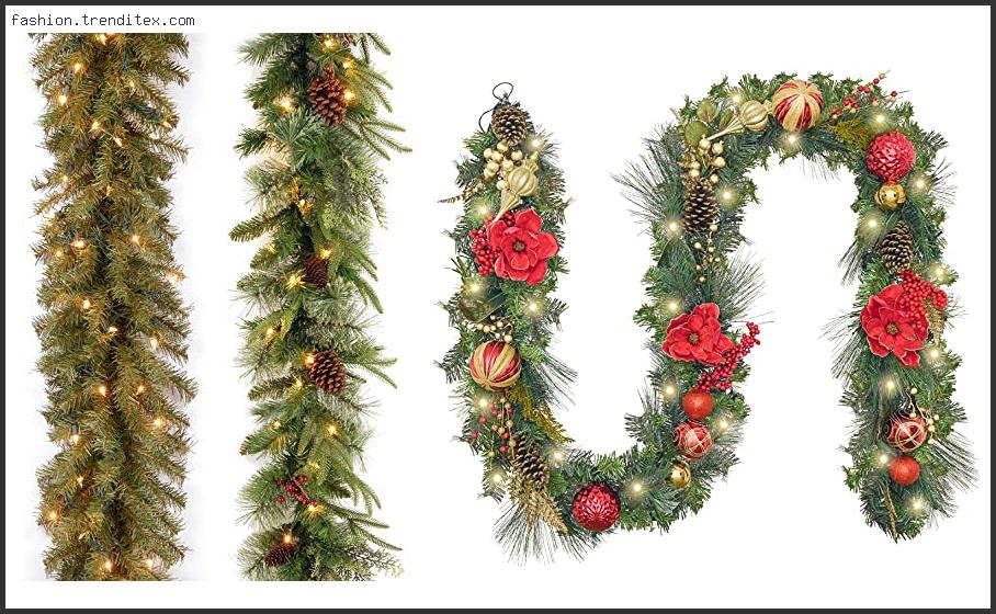 Best Luxury Pre Lit Christmas Garland