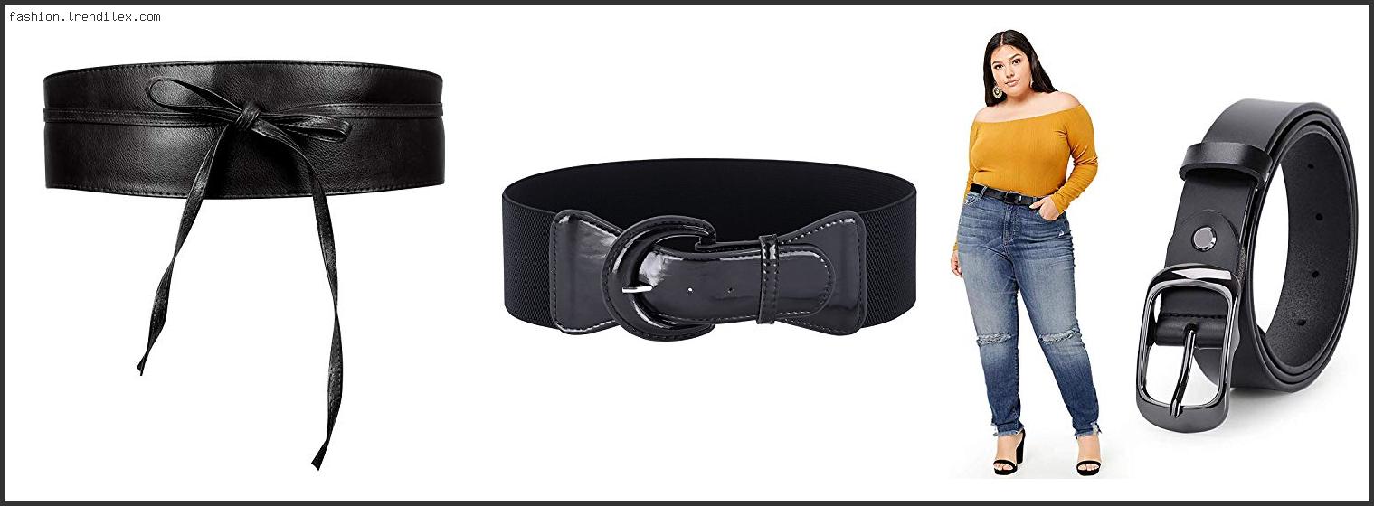 Best Fashion Plus Size Belts