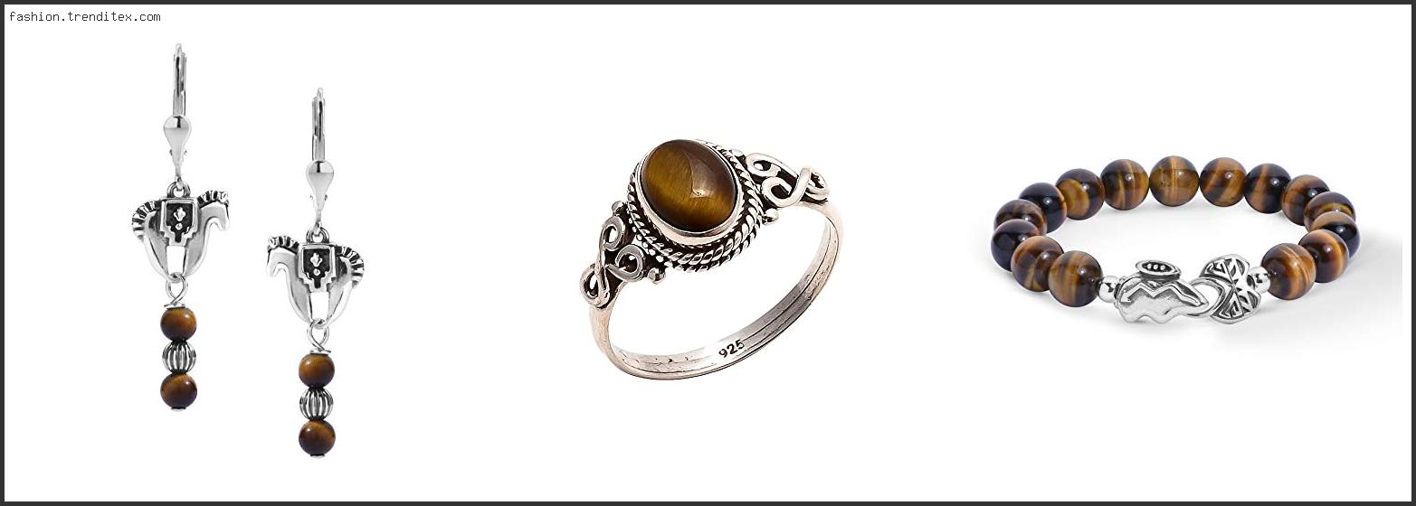 Best Tiger Eye Jewelry Sterling Silver