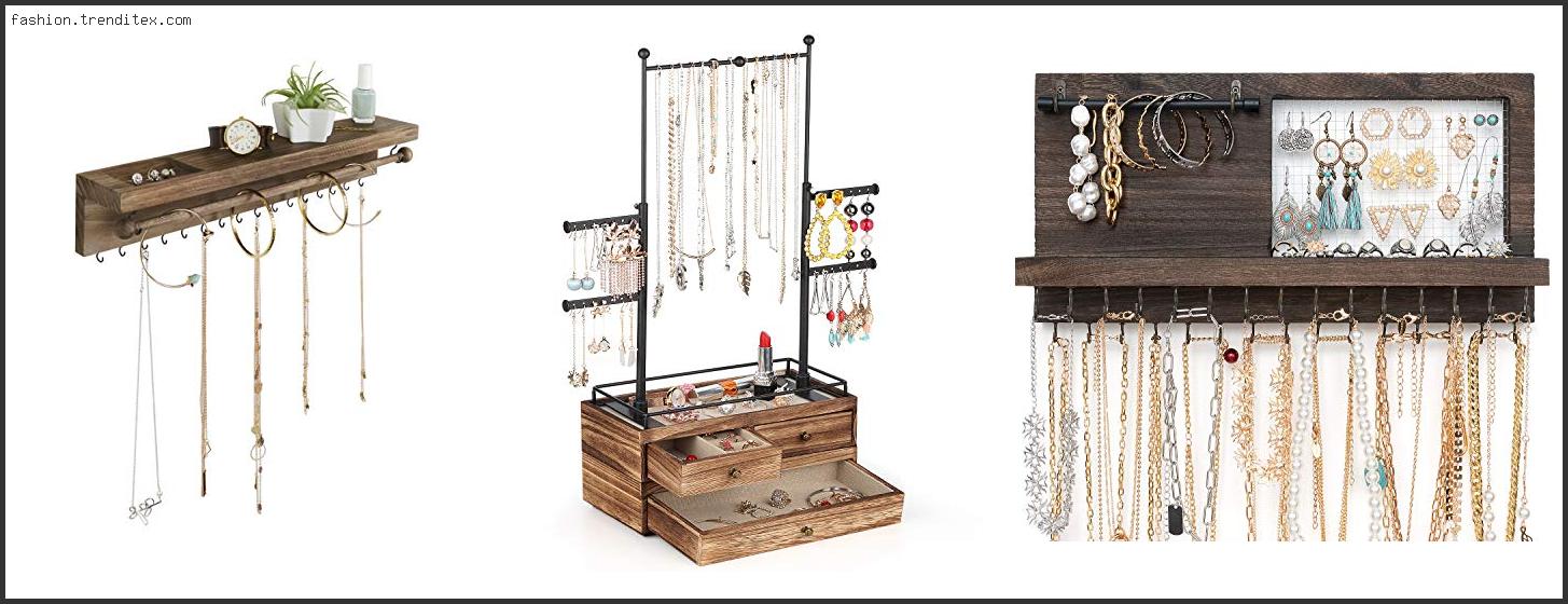 Best The Knotted Wood Jewelry Organizer