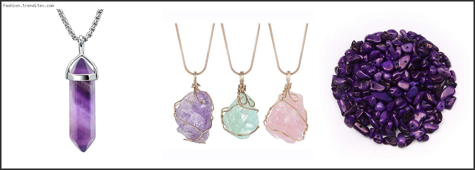 Best Purple Rock Jewelry