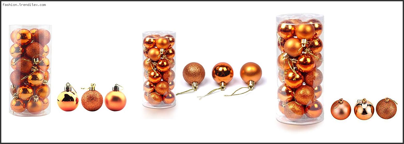 Best Pink And Orange Christmas Ornaments