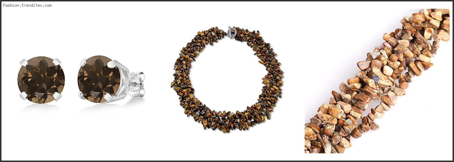 Best Brown Stone Jewelry