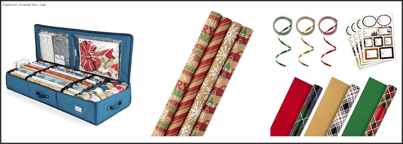 Best Luxury Christmas Wrapping Paper Set