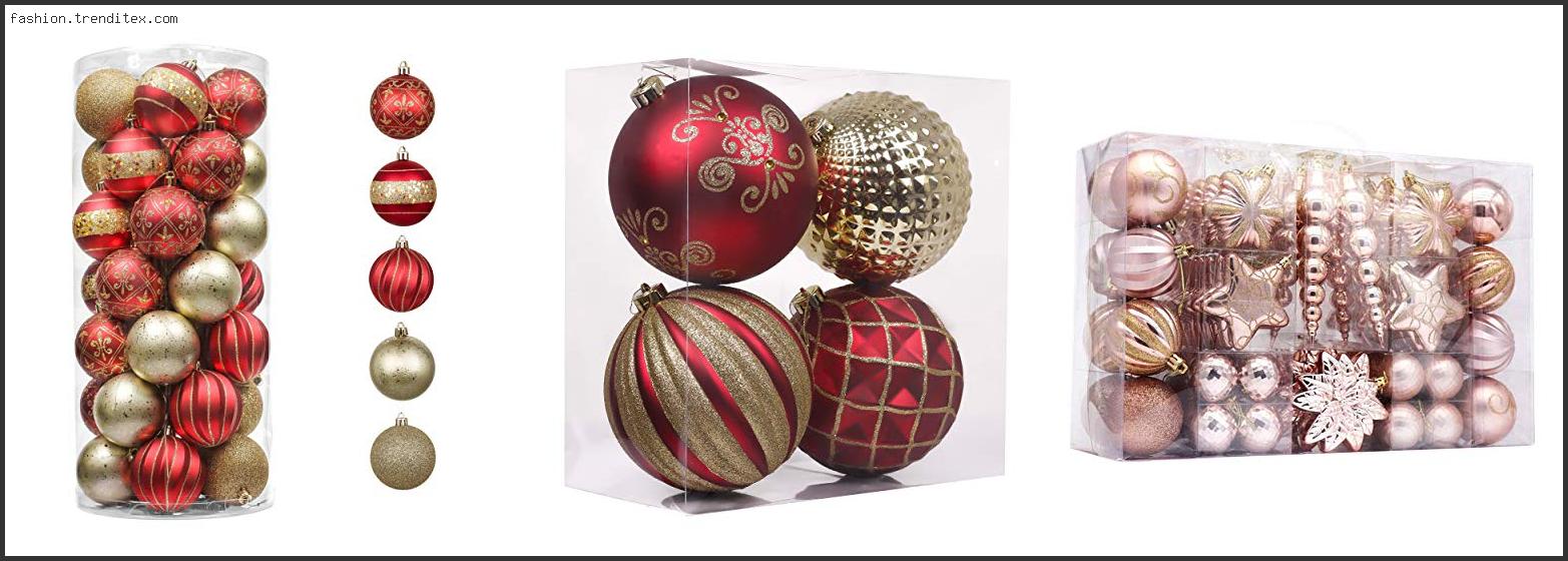 Best Luxury Christmas Tree Ornament Sets