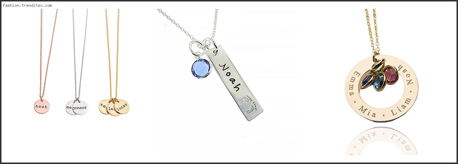 Best Children's Name Jewelry For Mom