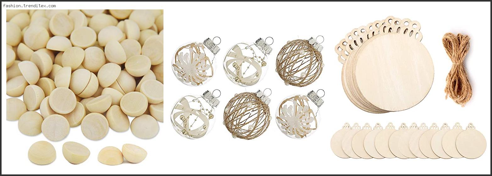 Best Wooden Christmas Ball Ornaments