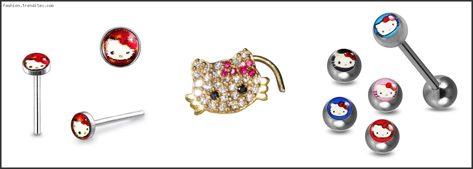 Best Hello Kitty Piercing Jewelry